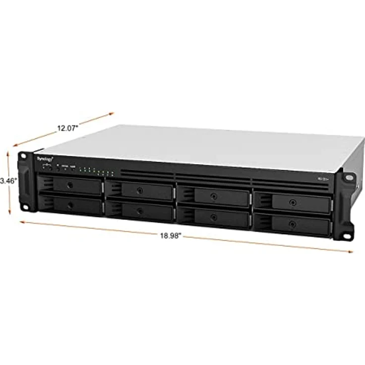 Synology RackStation RS1221+, 8 Bay NAS mit 2.315 MB/s Lese- und 1.147 MB/s Schreibleistung, diskless – Bild 5