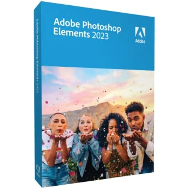 Adobe Photoshop Elements 2023|Standard |1 Gerät | PC/Mac | unbefristet | Box inkl. Aktivierungscode – Bild 1