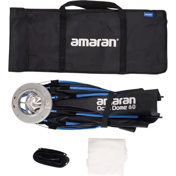 Amaran Octa Dome 60, achteckige Bowens Mount Softbox für weiches Licht, kompatibel mit Leuchten bis 300 Watt – Bild 4