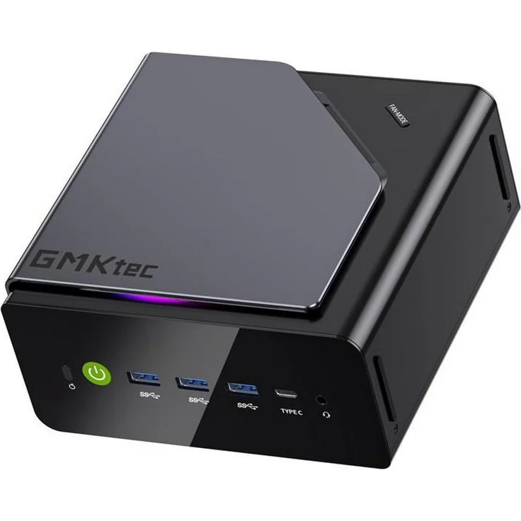 GMKtec K15-32RAM, Mini-PC mit Intel Core Ultra 5, 32GB DDR5 RAM, 1TB PCIe 4.0, Wi-Fi 6E, RGB-Hintergrundbeleuchtung