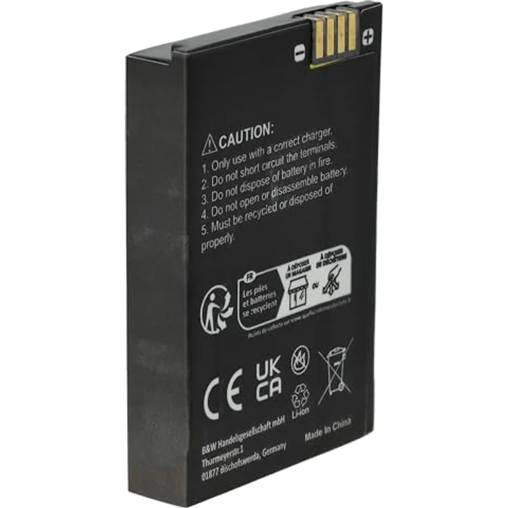 vhbw Akku Ersatz für Motorola BT110, 1800 mAh Lithium-Ion, wiederaufladbar, für Funkgeräte – Bild 2
