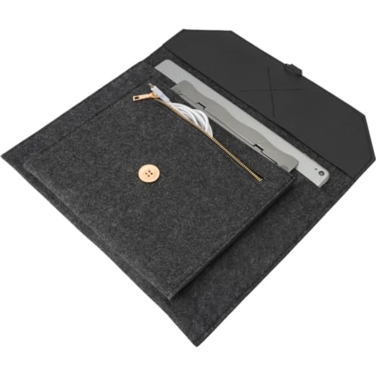 4Smarts Ergo Workspace Bundle, Notebook-Ständer mit integriertem Organizer, für Laptops bis 33,02 cm (13 Zoll), kompakt und ergonomisch – Bild 5