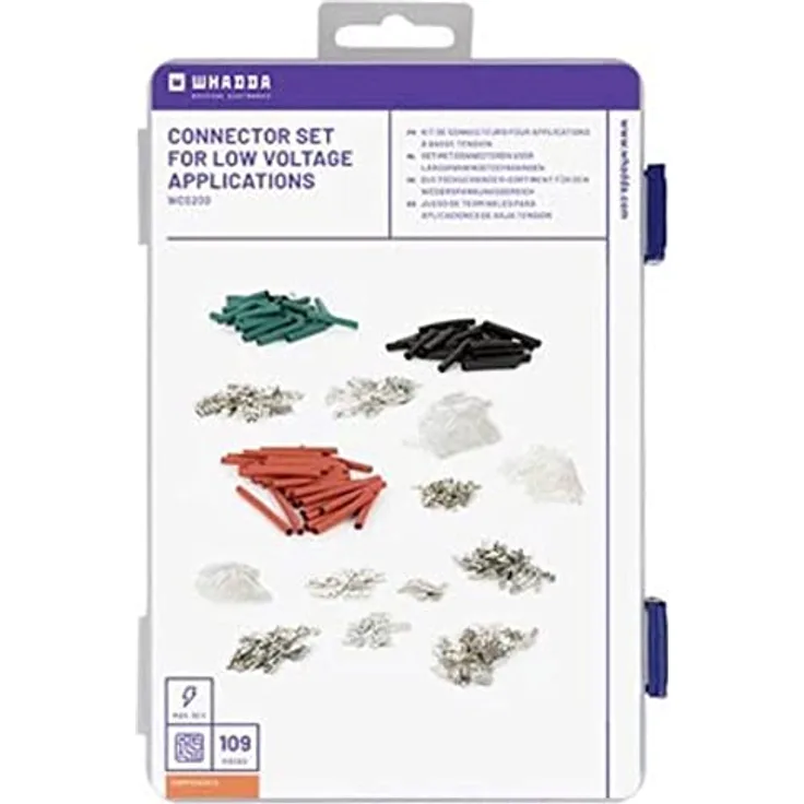 Whadda WCS200 Connector Set für Low Voltage Applications
