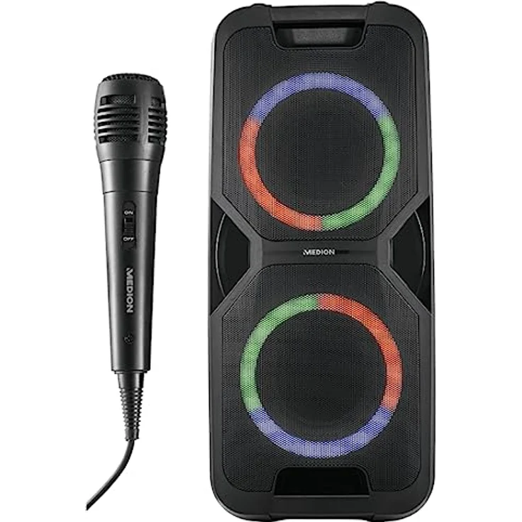 MEDION Life Bluetooth Party-Soundsystem P61498 MD44498 – Bild 1