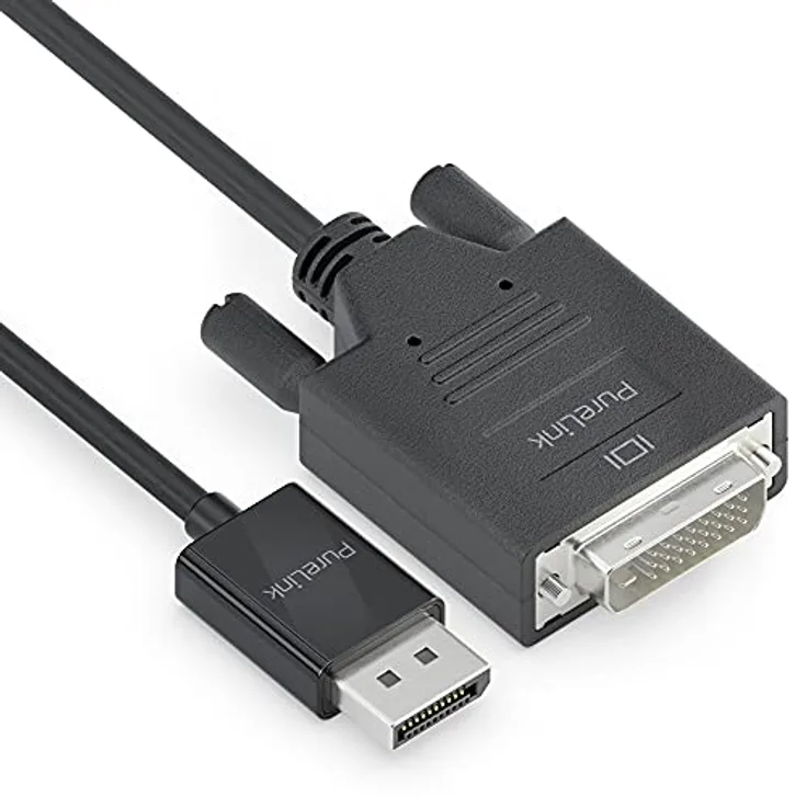 PureLink DisplayPort auf DVI Kabel IS2010-030, 3,00m, 1920 x 1200 WUXGA, vergoldete Steckkontakte, schwarz