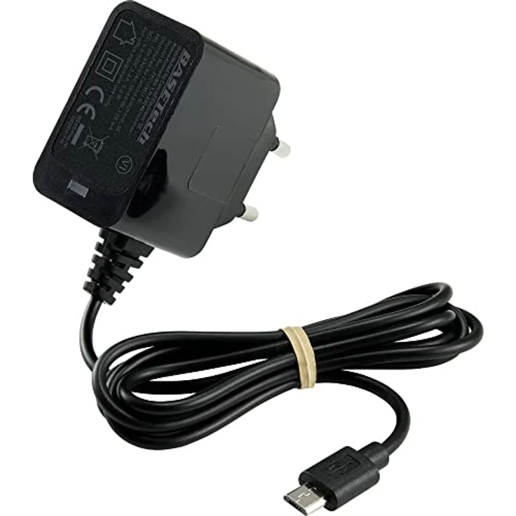 Basetech PPC-5MU-N USB-LADEGER T, Kompaktes Steckergehäuse, DC 5V / 1A – Bild 2