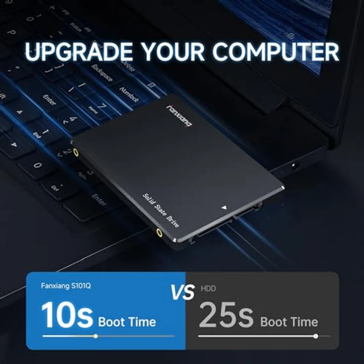 Crucial P310, 4 TB M.2 PCI Express 4.0 NVMe SSD für schnelle Datenübertragungsraten und hohe Speicherkapazität – Bild 9