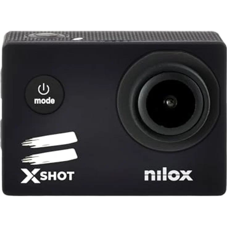 Nilox XShot, Action-Kamera mit 2560x1440 HD-Auflösung, wasserdicht bis 30 Meter, 170° Weitwinkelobjektiv, microSD bis 128 GB, elektronische Bildstabilisierung – Bild 1