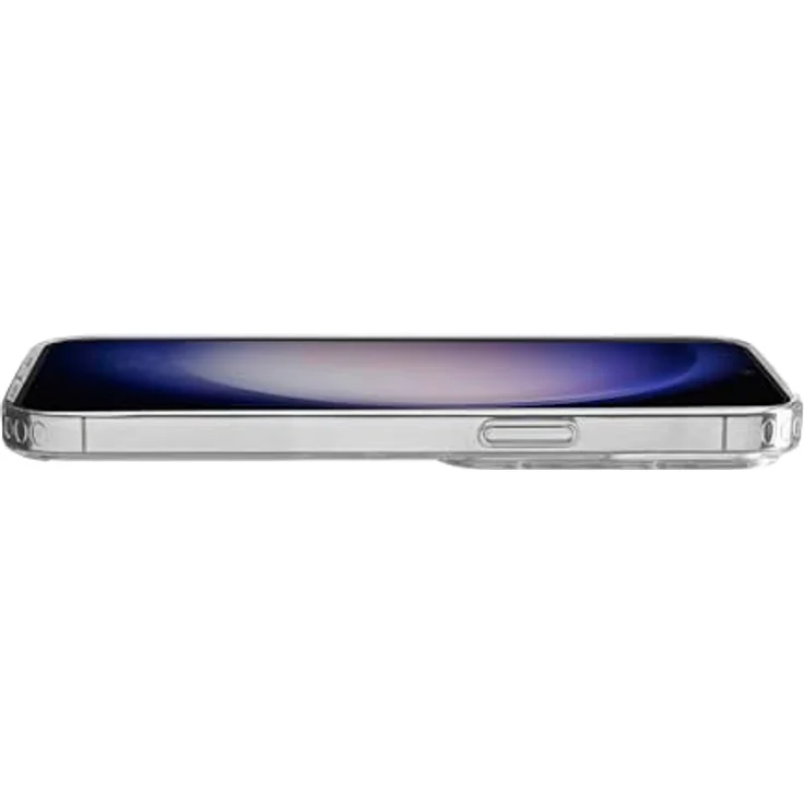 CELLULAR LINE Clear Strong, Backcover für Samsung Galaxy S24, transparentes Hartschalenetui mit gummierten Rändern und Militärzertifizierung – Bild 2