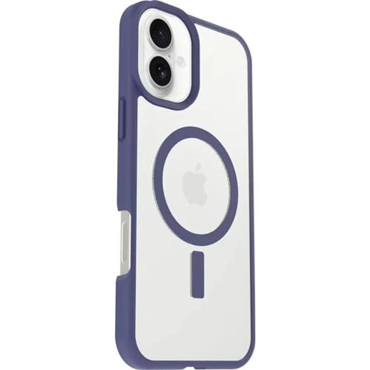 OtterBox Sleek Series MagSafe Hülle für iPhone 16 Plus, stoßfest, ultraschlank, transparent/lila, getestet nach Militärstandard, keine Einzelhandelsverpackung – Bild 4