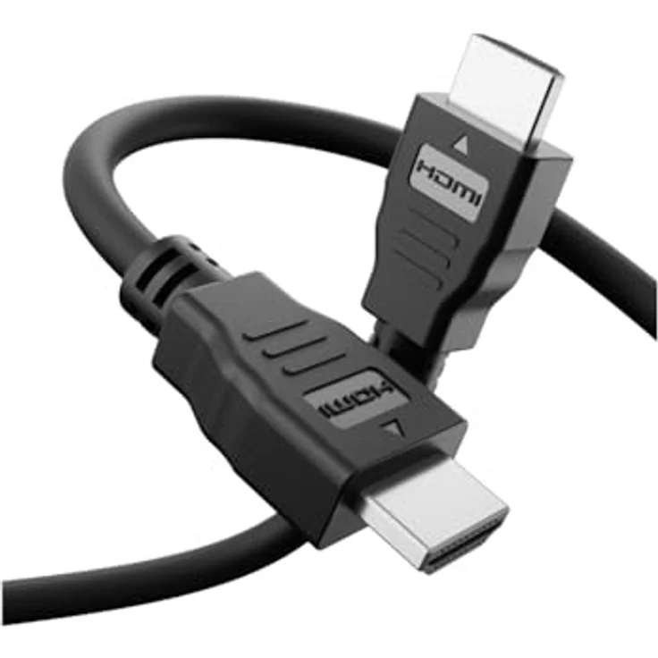 Dell HDMI 2.0 Kabel CB325H, 1,83 m Schwarz, unterstützt 4K & 5K bei 60 Hz, Plug & Play, HDMI-Ethernet-Kanal, Hochgeschwindigkeits-Audio-/Videoübertragung – Bild 3