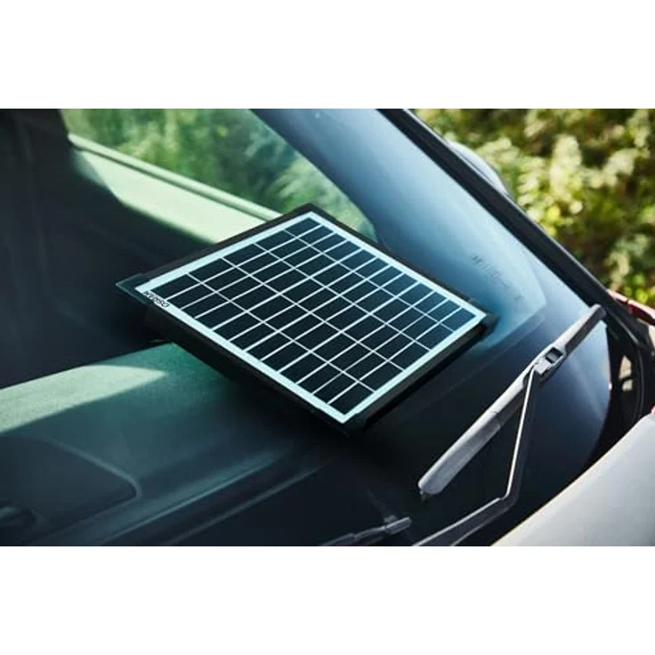 Osram Automotive OSP1000 Kfz-Ladegerät, solarbetrieben für 12V Fahrzeuge, IP 65 wasserfest, mit Verpolungsschutz – Bild 2