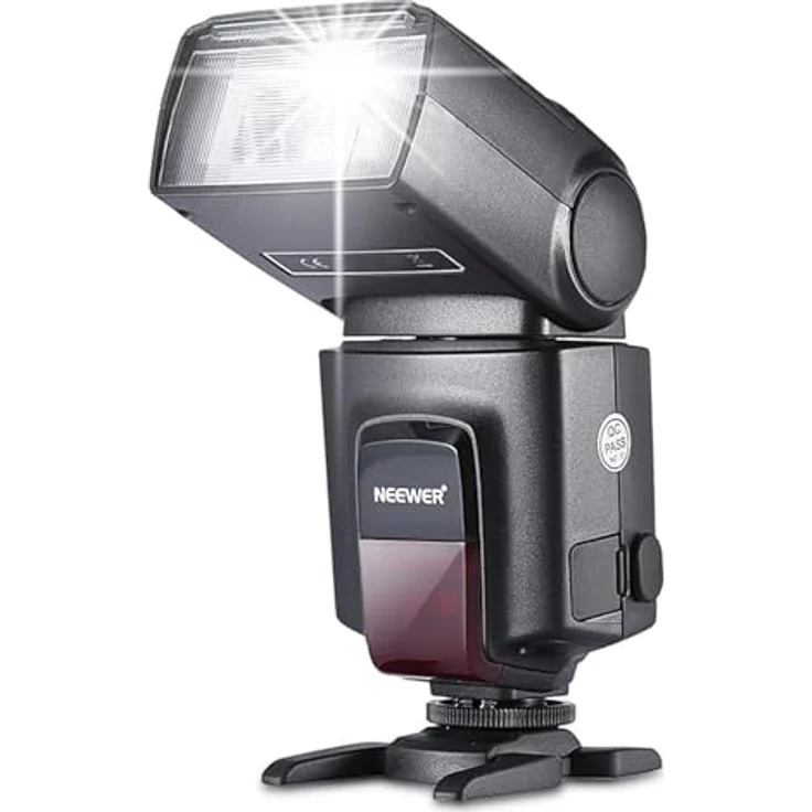 Neewer TT560 Kamera Blitz Speedlite für Canon Nikon Panasonic Olympus Pentax und andere DSLR-Kameras, Digitalkameras mit Standard-Blitzschuh – Bild 4