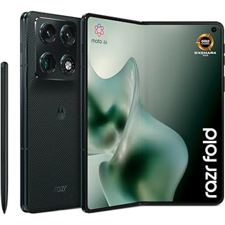 Motorola razr fold 512GB, Smartphone mit 8,1 Zoll 2K-Display und erstklassigem Kamerasystem, Schwarz – Bild 1