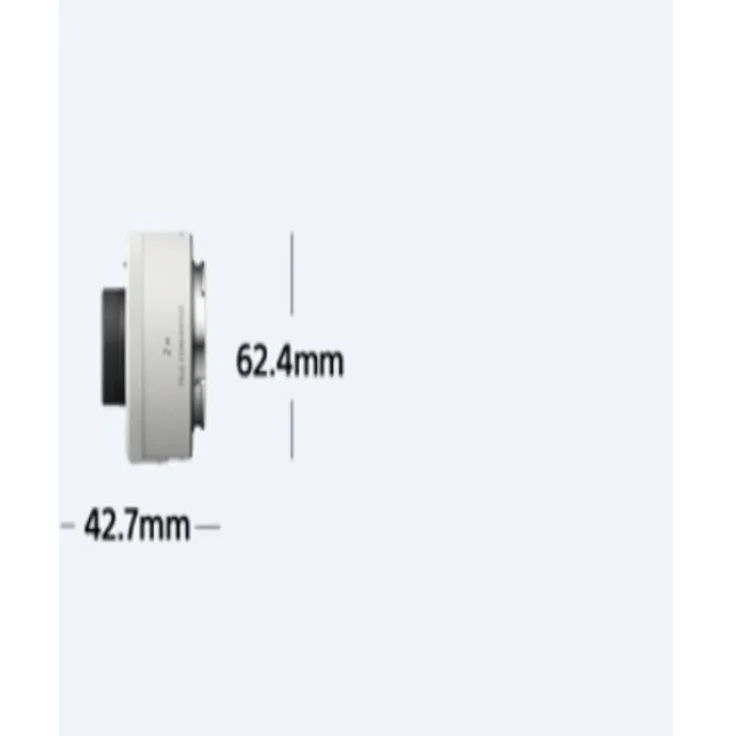 Sony SEL-20TC 2.0x Telekonverter (geeignet für SEL70200GM) weiß – Bild 6
