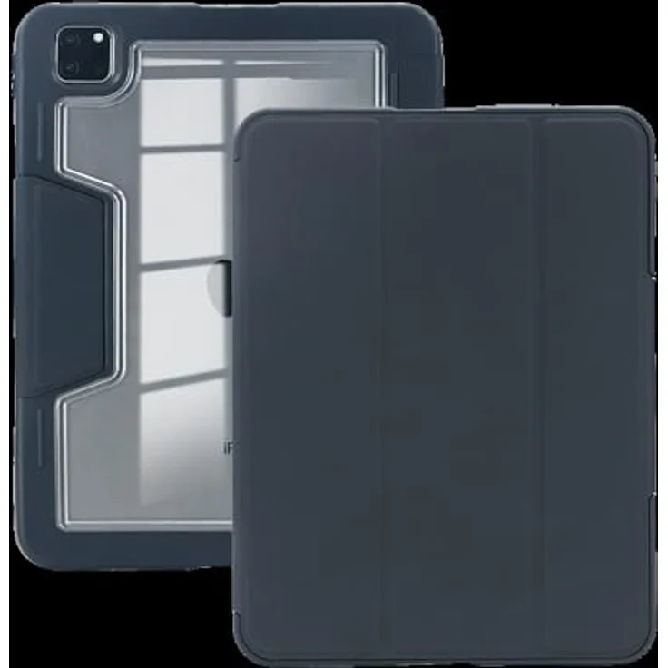 Deqster Tablethülle Rugged RT2 Case für iPad Pro 11" (M4) 2024, stoßfest und schützend, schwarz – Bild 2