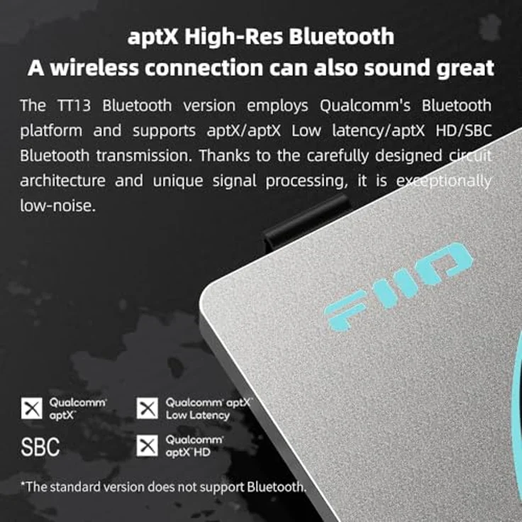 FiiO TT13 BT Plattenspieler mit Bluetooth aptX LL/HD – Bild 3