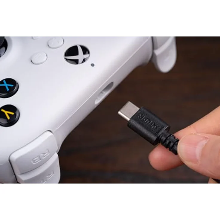 8bitdo Ultimate Wired Hall Edition, Gaming Controller für Xbox Series X und PC mit Hall-Effekt-Joysticks, Schwarz – Bild 4