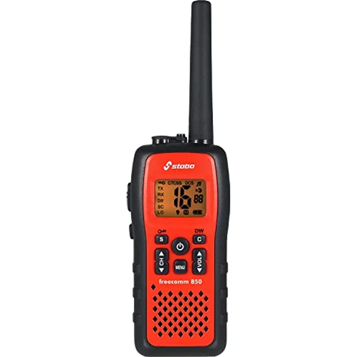 Stabo Walkie Talkie Funkhandy Freecomm 850 Set, Long-Range-Gerät mit 10 km Reichweite, wasserdicht, schwimmfähig – Bild 2