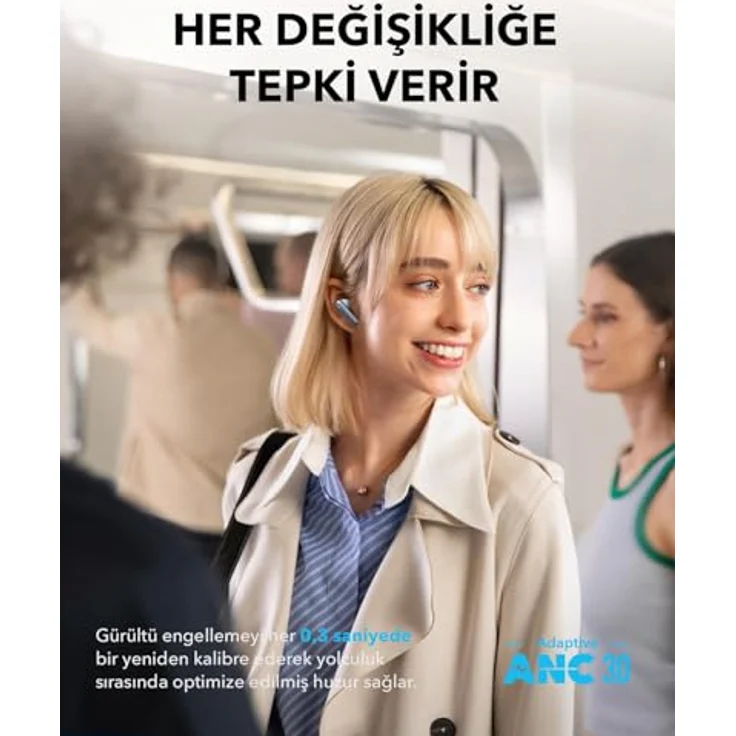 Anker Soundcore Liberty 4 Pro White True Wireless In-Ear-Kopfhörer mit aktiver Geräuschunterdrückung und 36 Stunden Akkulaufzeit – Bild 5