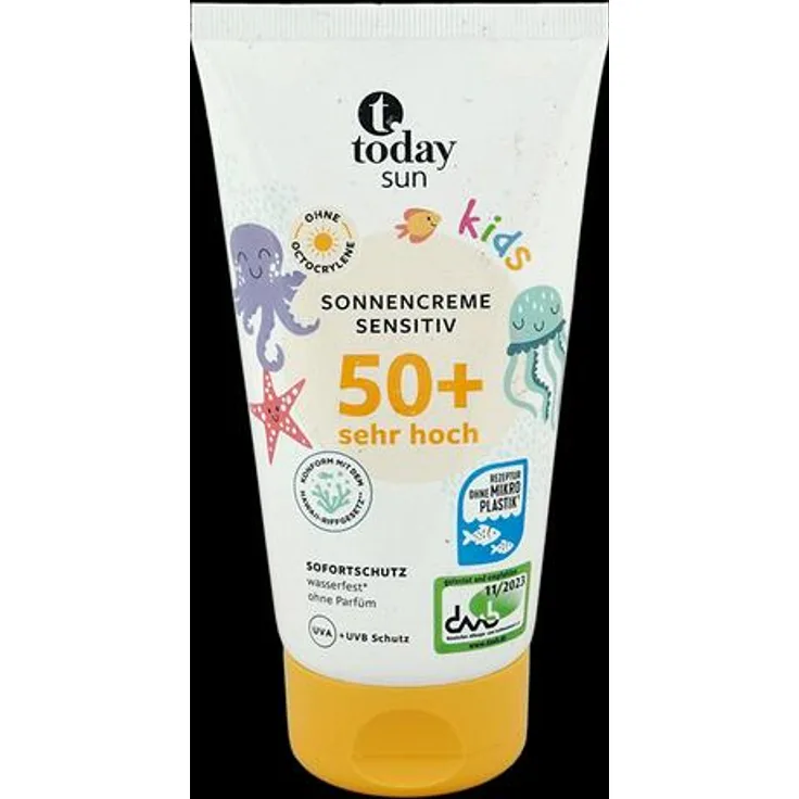 Today sun Kids Sonnencreme sensitiv 50+