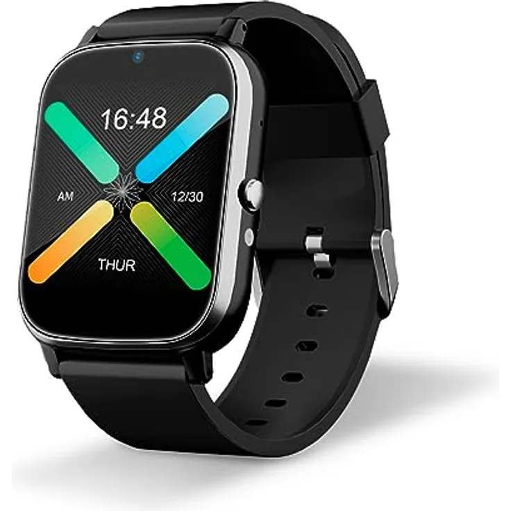 DCU TECNOLOGIC - Senior-Smartwatch mit GPS und 4G-Videoanrufen - Smart Watch mit 1,69-Zoll-IPS-Display - IPX6 wasserdicht - Ideal für ältere Erwachsene - Grau