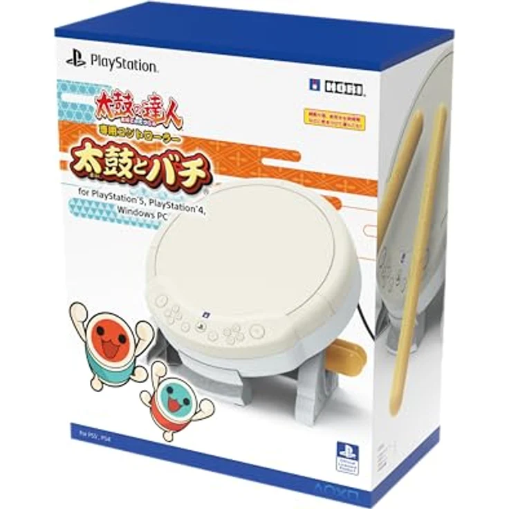 Hori Taiko No Tatsujin Funk-controller One Size, Wired Drum Controller für PlayStation 5, PlayStation 4 und Windows 11/10 – Bild 9