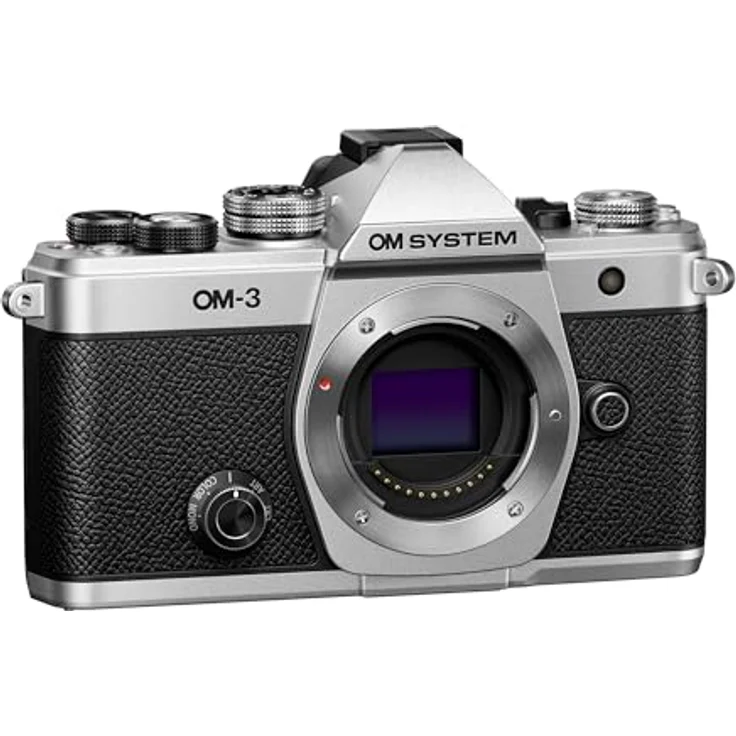 OM SYSTEM OM-3 Micro Four Thirds Systemkamera, 20 MP BSI Stacked Sensor, 5-Achsen-Bildstabilisierung, spritzwassergeschützt, schwarz – Bild 1