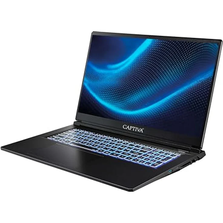 Captiva Advanced Gaming I94-378GE, 17.3" Laptop mit Intel Core i7-13620H, 64 GB RAM, 2 TB SSD, NVIDIA GeForce RTX 5070, Schwarz – Bild 1