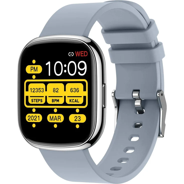 mc star Smartwatch T3323P407162, Schrittzähler mit 1,3 Zoll Touchscreen, Blutdruck- und Pulsmonitor, IP68, Bluetooth Sportuhr für Damen und Herren