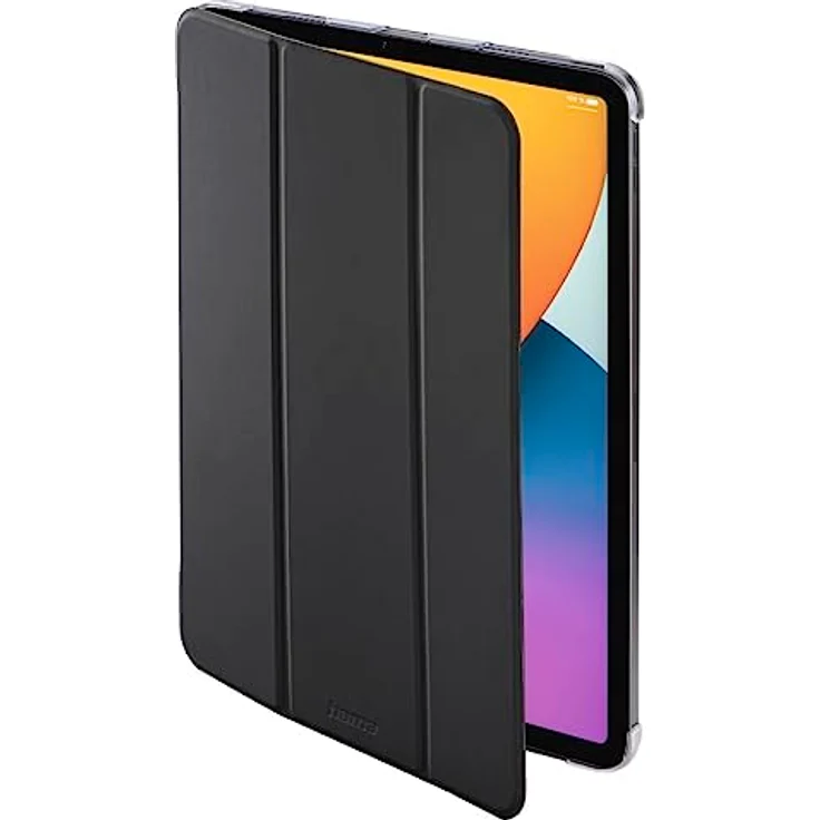 Hama Tablet-Hülle Fold Clear mit Stiftfach für Apple iPad 11" (2025), Schwarz, leichter Schutz, praktisches Stiftfach, satter Farbakzent, integrierter Magnet – Bild 2