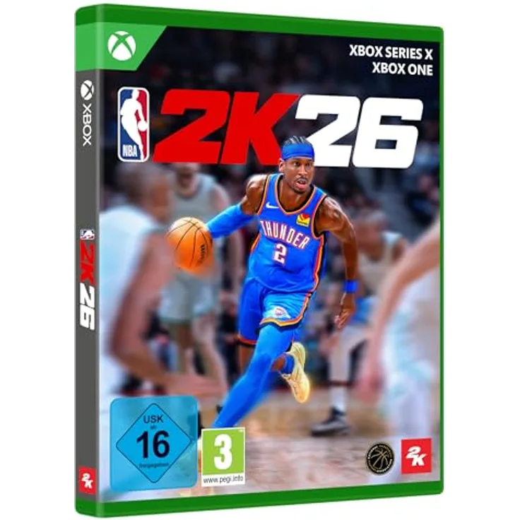 2K NBA 2K26, Xbox Series X Standard Edition mit ProPLAY Technologie und MyTEAM Modus