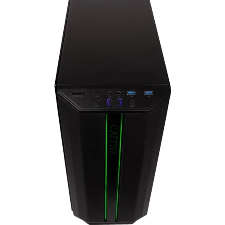 Captiva Advanced Gaming I98-118, Gaming-PC mit Intel Core i5-14400F, Nvidia GeForce RTX 5060 Ti, 16 GB RAM, 500 GB SSD, Schwarz – Bild 3