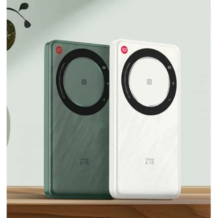 ZTE U30 Air Router, Mobiler 5G Hotspot mit Dualband WLAN, tragbar, weiß, für bis zu 10 Geräte, wiederaufladbarer Akku – Bild 3