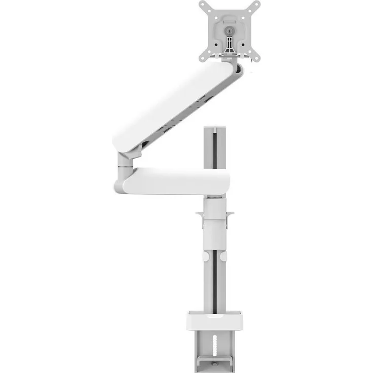 Vogels Pro Motion 4137, Höhenverstellbare Monitor Halterung für 43" Monitore bis 10 kg, Weiss