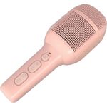 Celly KIDSFESTIVAL2PK Karaoke-Mikrofon Pink, kabellos mit 10m Reichweite, Lithium-Polymer-Akku