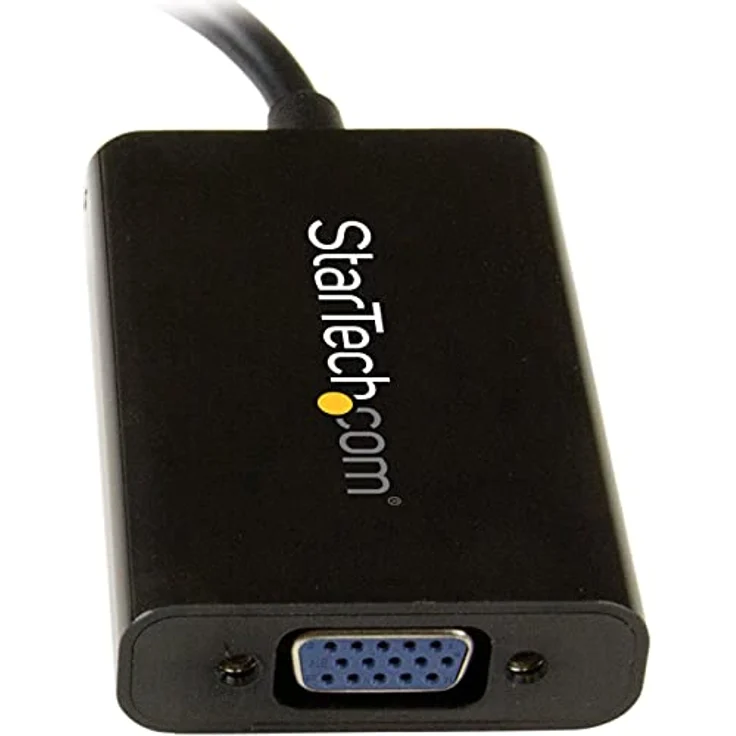 StarTech.com DisplayPort to VGA adapter with audio - Videokonverter - Schwarz (DP2VGAA) – Bild 3