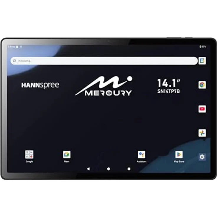 Hannspree Mercury 14.1 Zoll Android Tablet, 128 GB Speicher, 6 GB RAM, 1.8 GHz Octa-Core, 4G LTE, 1920 x 1280 Pixel, Metallgehäuse, Schwarz – Bild 5