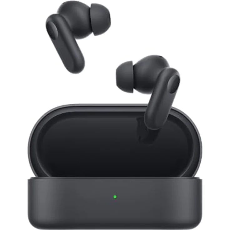 OPPO Enco Buds2 Pro TrueWireless-Kopfhörer, 38 Stunden Laufzeit, 12,4 mm Treiber, Bluetooth 5.3, Reichweite 10 m, Touch-Steuerung, IA-Geräuschunterdrückung, Android und iOS, IP55, Schwarz – Bild 1