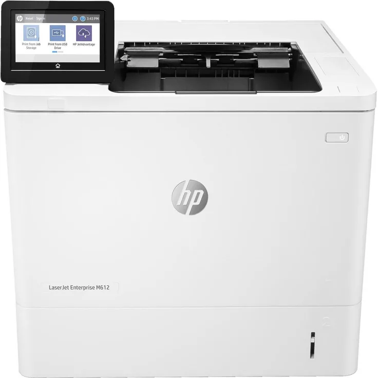 HP LaserJet Enterprise M612dn, monochromer Laserdrucker mit 45 Seiten/Minute, automatischem Duplexdruck und 500 Blatt Kapazität