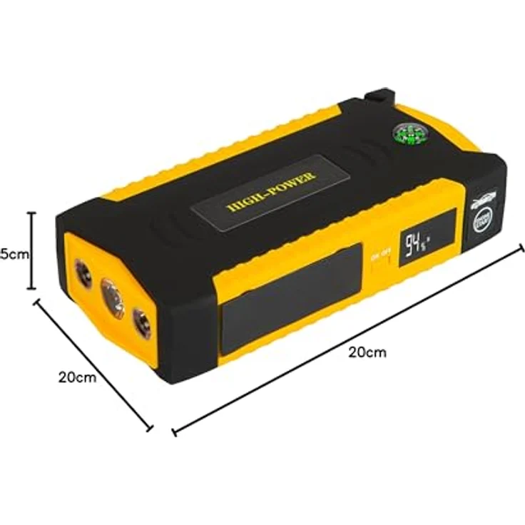 Blow Js-19 Jump Starter 16800mAh Powerbank, Kompakte Bauweise und integrierte LED-Taschenlampe – Bild 8