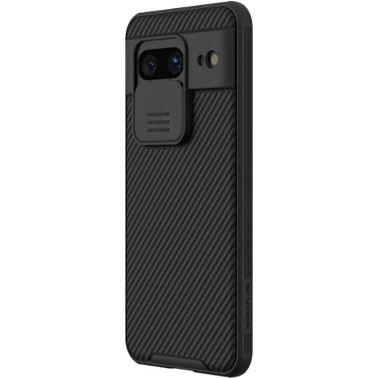 Nillkin CamShield Pro Series Schutzhülle für Google Pixel 8, Schwarz - Kameraschutz, kabelloses Laden, vier Ecken-Schutz, rutschfestes Design - Preisvergleich – Bild 2