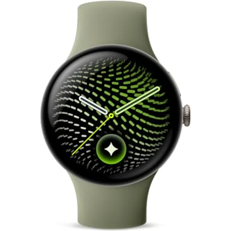 Google Pixel Watch 5, Smartwatch 45mm in Grün mit umfangreichen Fitness-Tracking-Funktionen – Bild 2