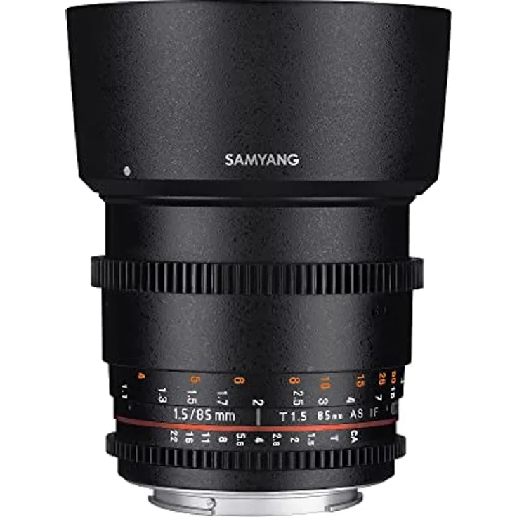 Samyang 85mm T1.5 AS IF UMC VDSLR SLR Teleobjektiv