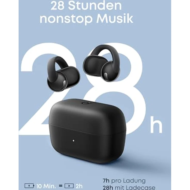 soundcore C50i, In-Ear-Kopfhörer mit passiver Geräuschunterdrückung, kabelgebunden, Schwarz – Bild 8