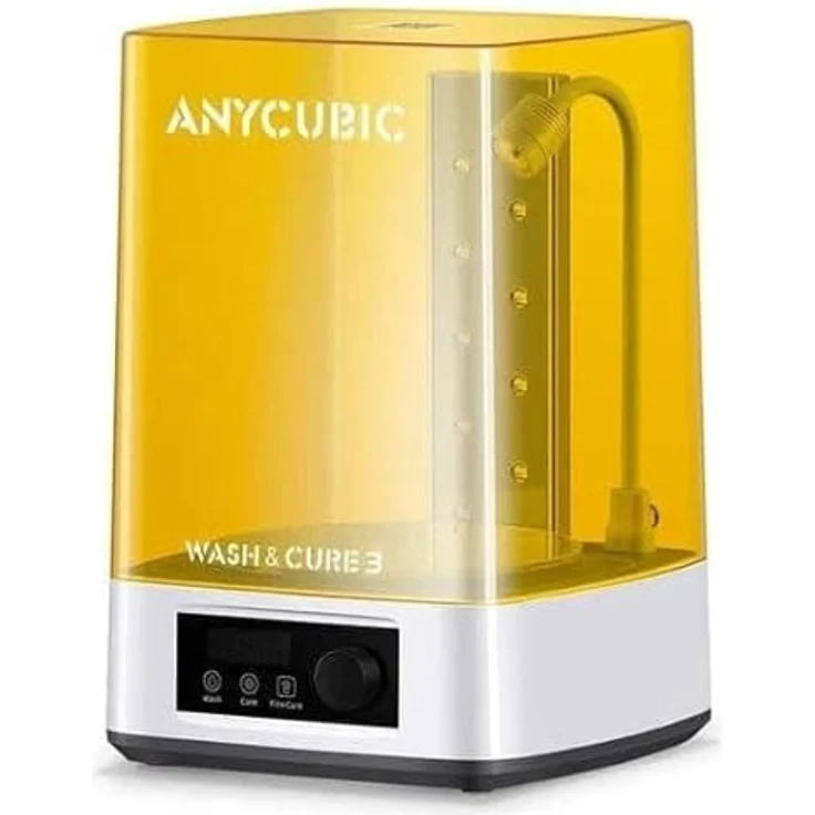 Anycubic Wasch- und Aushärtestation 3.0, 3 Liter Reinigungskorb, Flexicure Gooseneck Light Design, IPA Einsparung – Bild 5