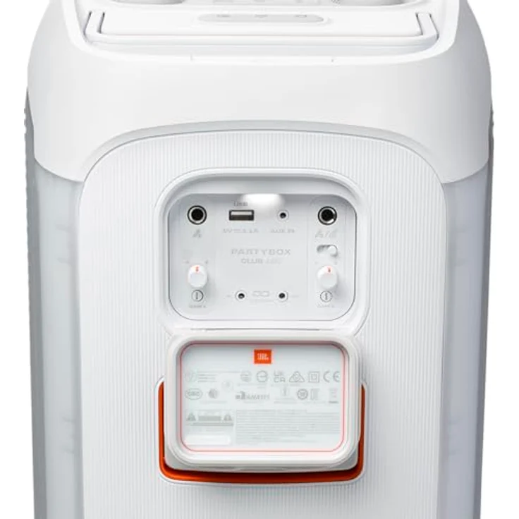 JBL PartyBox Club 120 Party Lautsprecher Weiß 160 W, Bluetooth-Lautsprecher – Bild 6