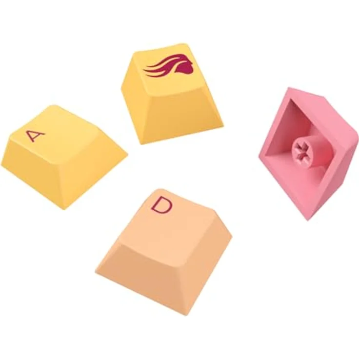 Glorious GPBT Gradient Keycaps, ANSI Layout (US), PBT, Dye-Sub - Grapefruit – Bild 4