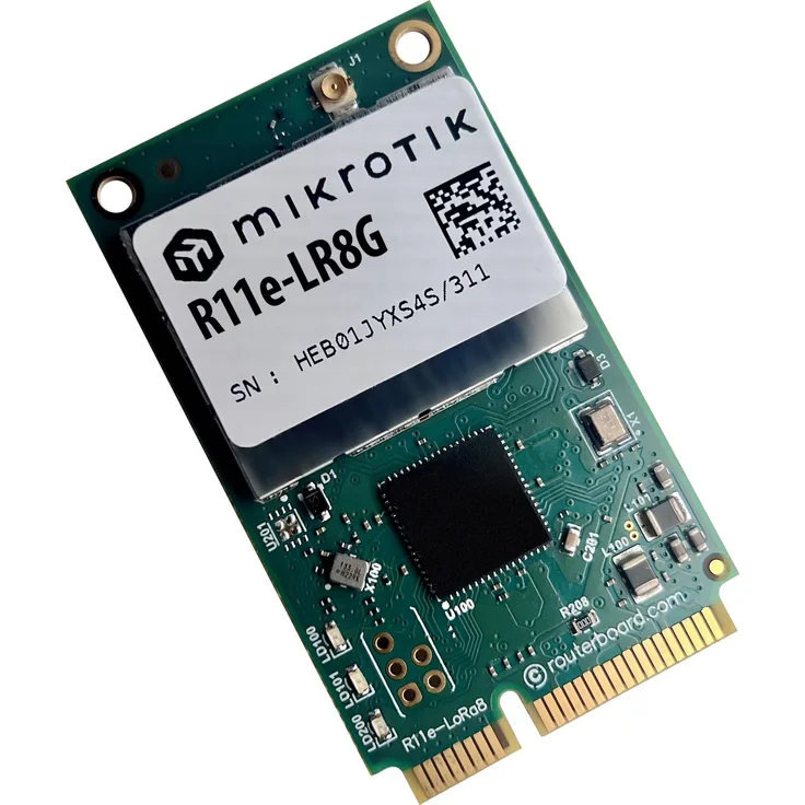 MikroTik R11e-LR8G, PCI Express Mini Card, Netzwerkkarte mit langreichweitiger WLAN-Verbindung
