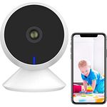 7links Babyphon: Full-HD-IP-Überwachungskamera, smarte Nachtsicht, komp. zu Echo Show (WLAN IP Überwachungskamera, Überwachungskamera für innen, Überwachungssysteme)